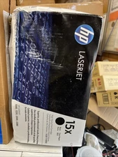 Genuine HP LaserJet 15X (C7115X) Black Toner / High Volume Print Cartridge ~ New