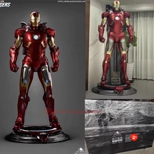 Queen Studios QS 1/1 Iron Man MARK7 Infinity SAGA 212CM High Statue DISPLAY