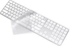 Keyboard Cover Skin Compatible with 2024 Magic Keyboard and Numeric Keypad A3119