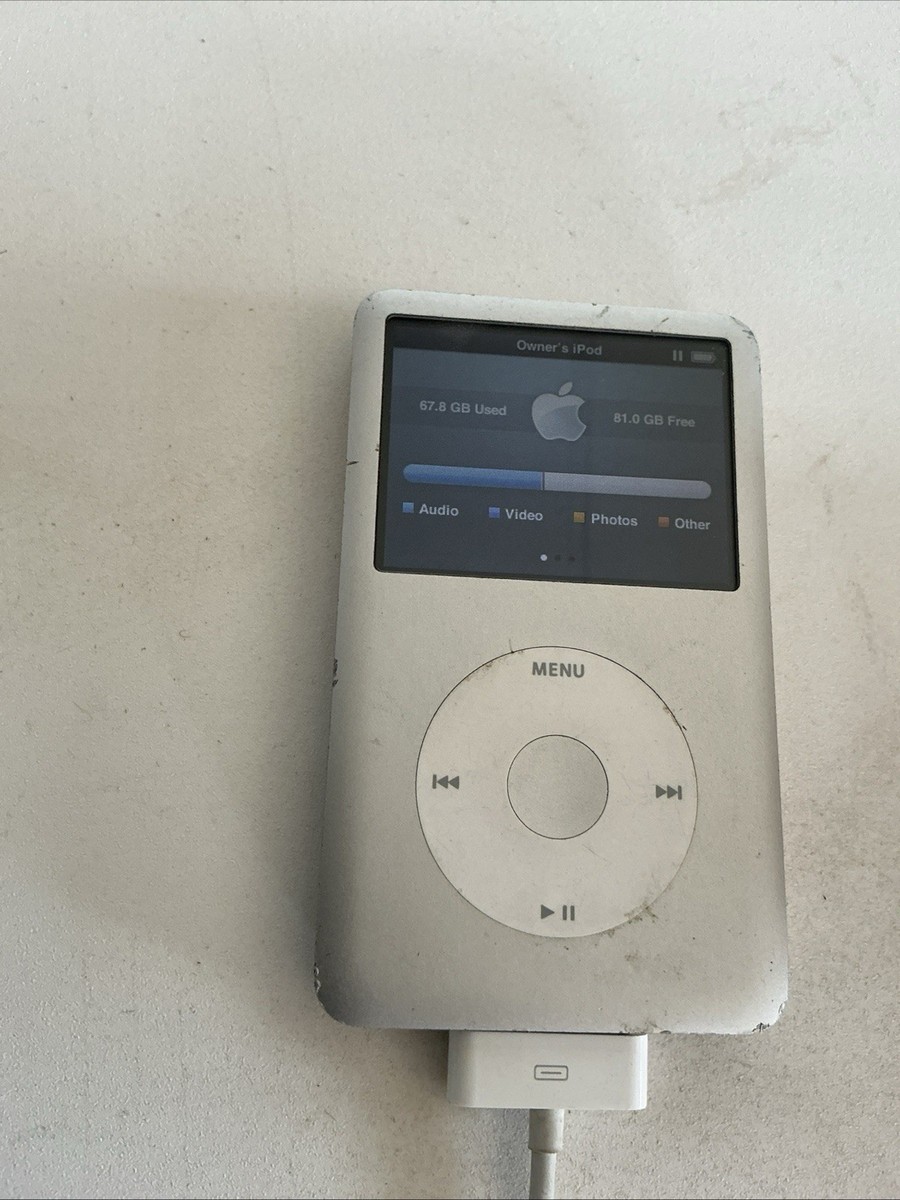 Apple iPod Classic 6th Gen (Late 2009) Silver - 160GB - Model