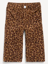 Printed Wide-Leg Pants for Baby Leopard -Old Navy 1218