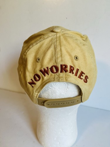 Vintage Disney The Lion King Hakuna Matata NO WORRIES Cap Hat Adult Snapback 90s - Bild 9 von 17