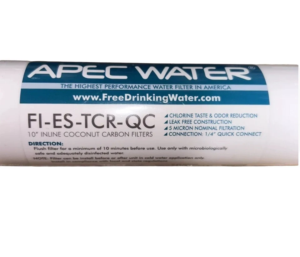 APEC Water Stage 5 Standard Capacity Coconut Shell Replacement Carbon Filter - Image 2 of 3