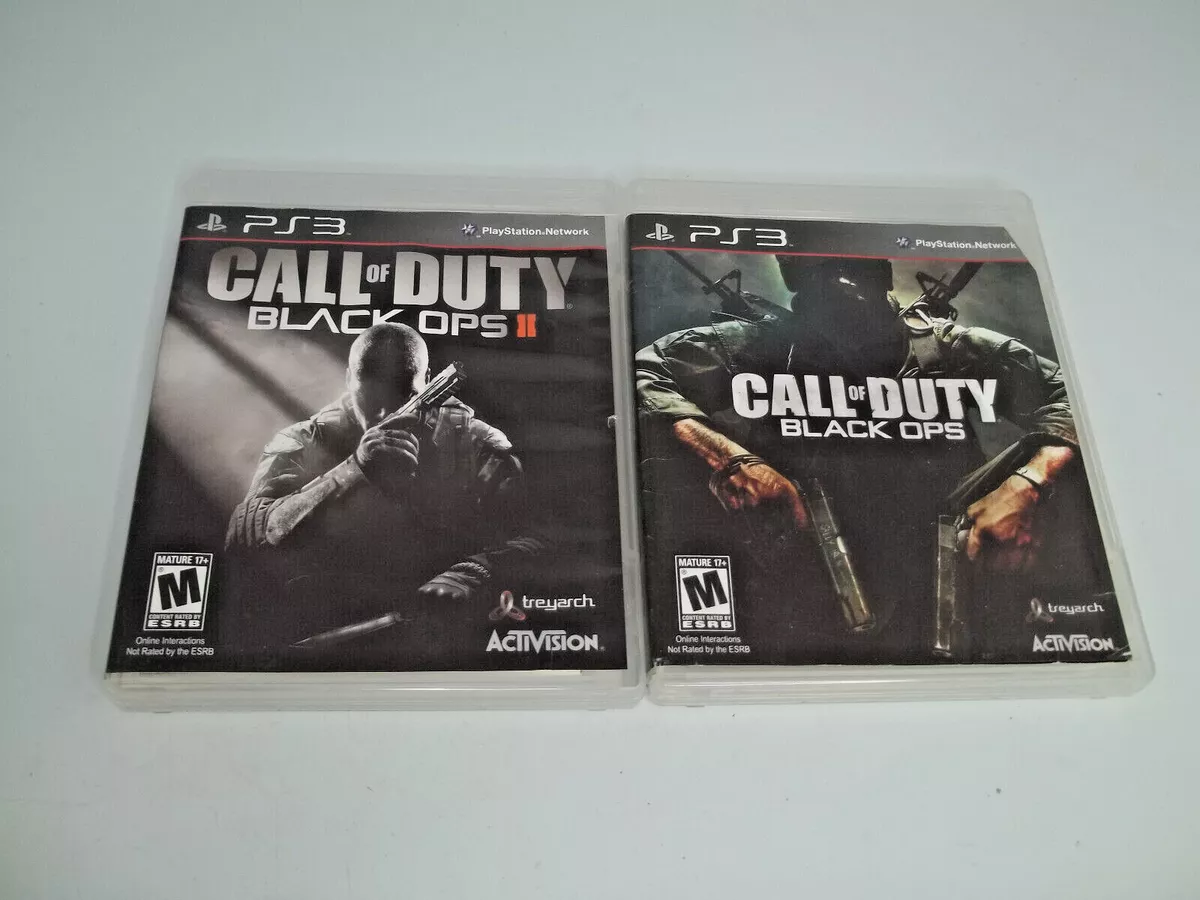 PS3 Call of Duty: Black Ops & Destiny Bundle * Lot of 2 Playstation 3 Games