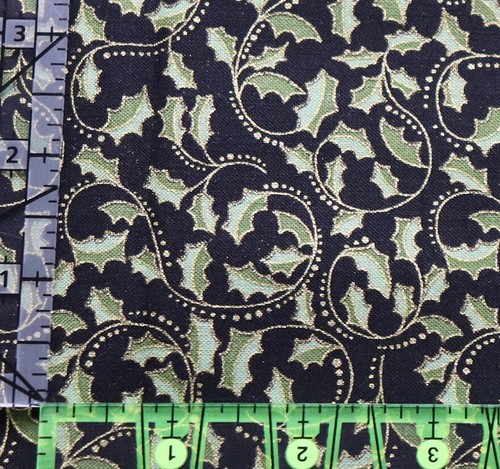Benartex Fabric Christmas Winter by yard Festive Season Holly Berry Leaf - Picture 4 of 17