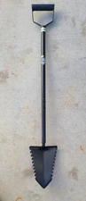 Excalibur Shovel Sir Kay WIDE Serrated Edges Metal Detecting Digging D-Handle 