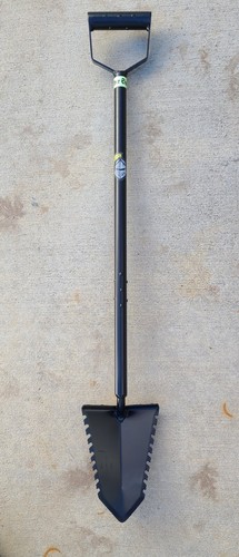 Excalibur Shovel Sir Kay WIDE Serrated Edges Metal Detecting Digging D ...