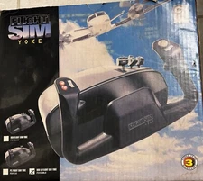 CH Products USB Flight Simulator Yoke USB Vintage Excellent Condition