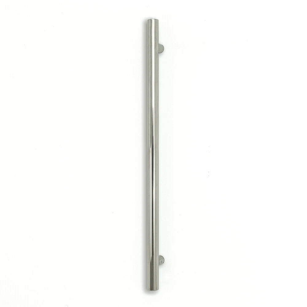 Radiant Heated Towel Vertical Round Bar 950mm x 40mm Mirror Polished  VTR-950 2000000097046 | eBay