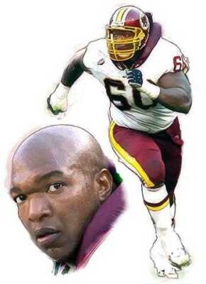 New Chris Samuels Washington Redskins Art only 50 exist