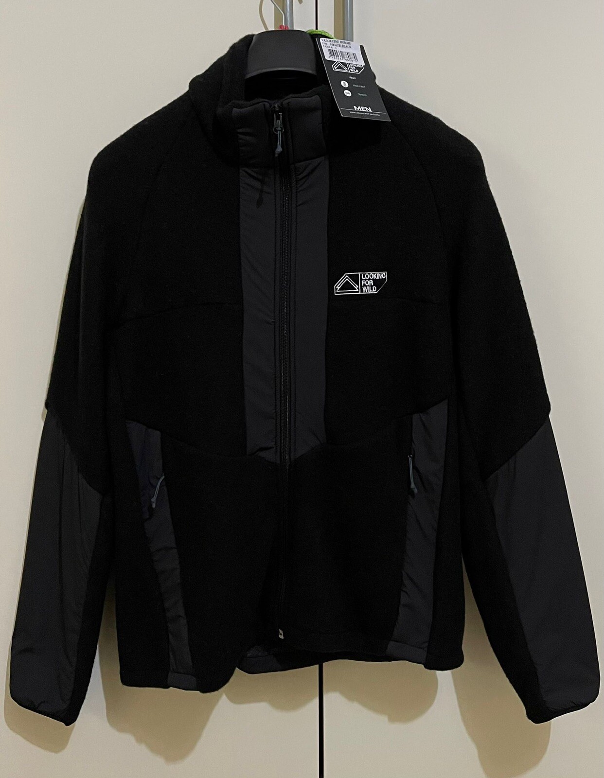 Looking for Wild Vallorcine Giacca Uomo, nero