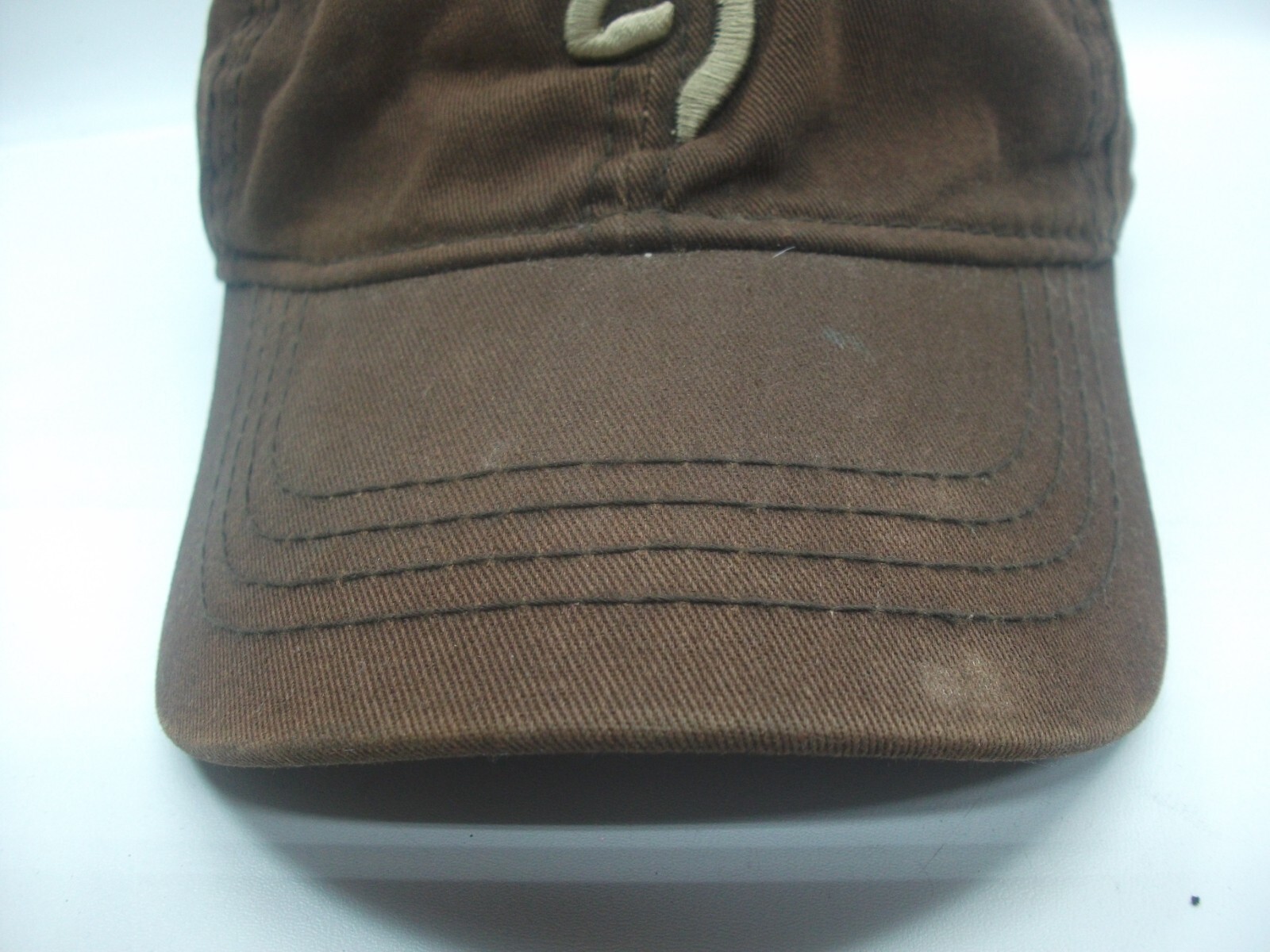 Browning Hat Brown Hook Loop Baseball Cap - image 3