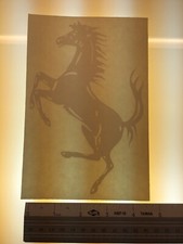 Ferrari Horse BIG - WHITE - Vinyl Sticker Decal - Y7-2.713