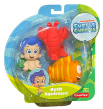 Bubble Guppies Nickelodeon Gil Mr. Grouper Lobster Bath Squirters 2013