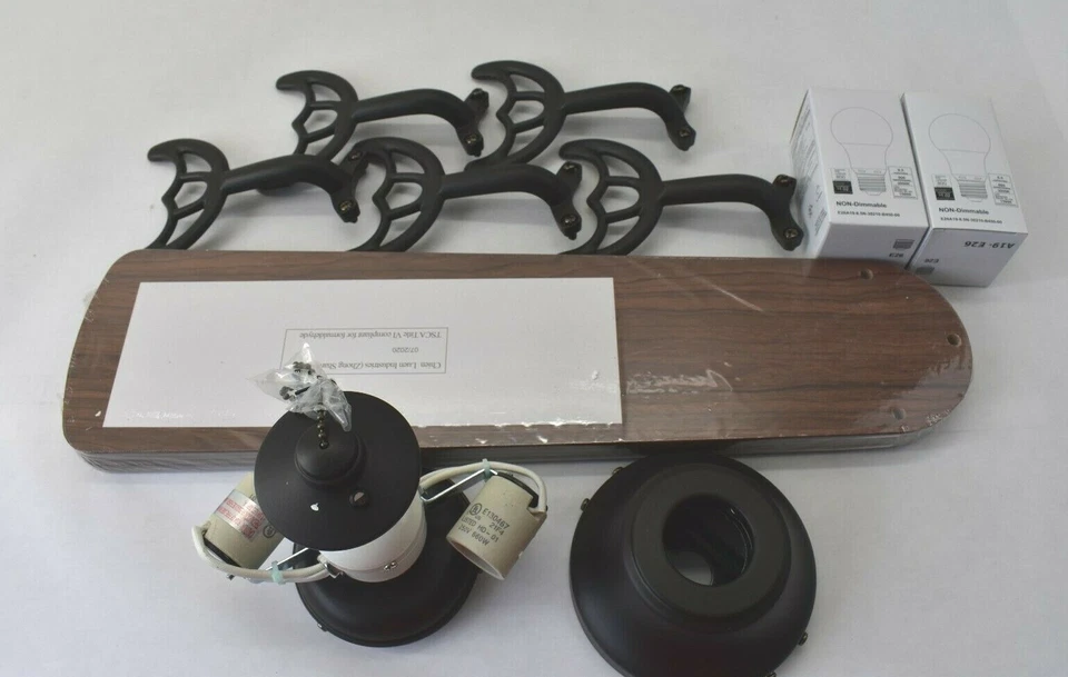 Progress Lighting 5-Blade 52" Integrated LED Architectural Bronze Ceiling Fan - Image 2 of 4