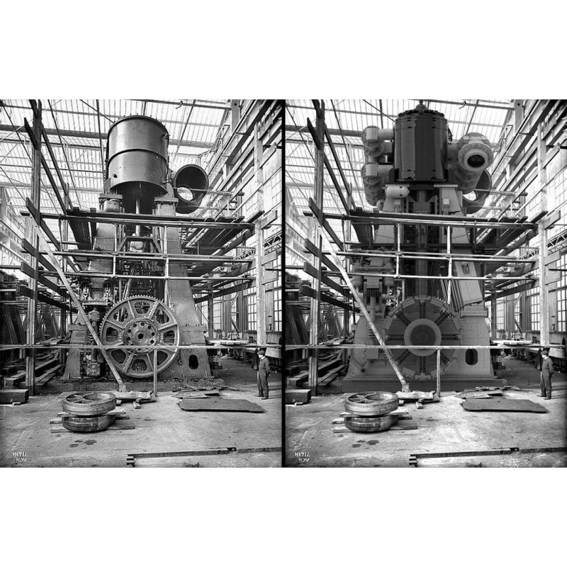 Custom MOC-157380 RMS Reciprocating Triple Expansion Steam Engine