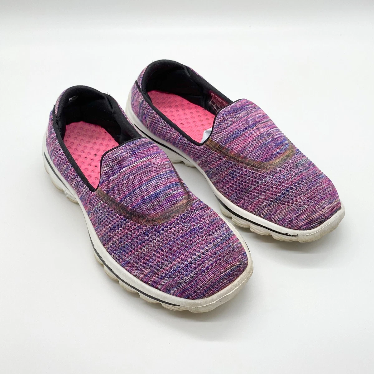 Skechers slip on sale on purple