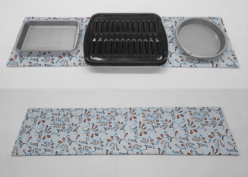 Paisley Hot Pads or Hot Pad Runner (4 Colors Available) - Picture 7 of 18