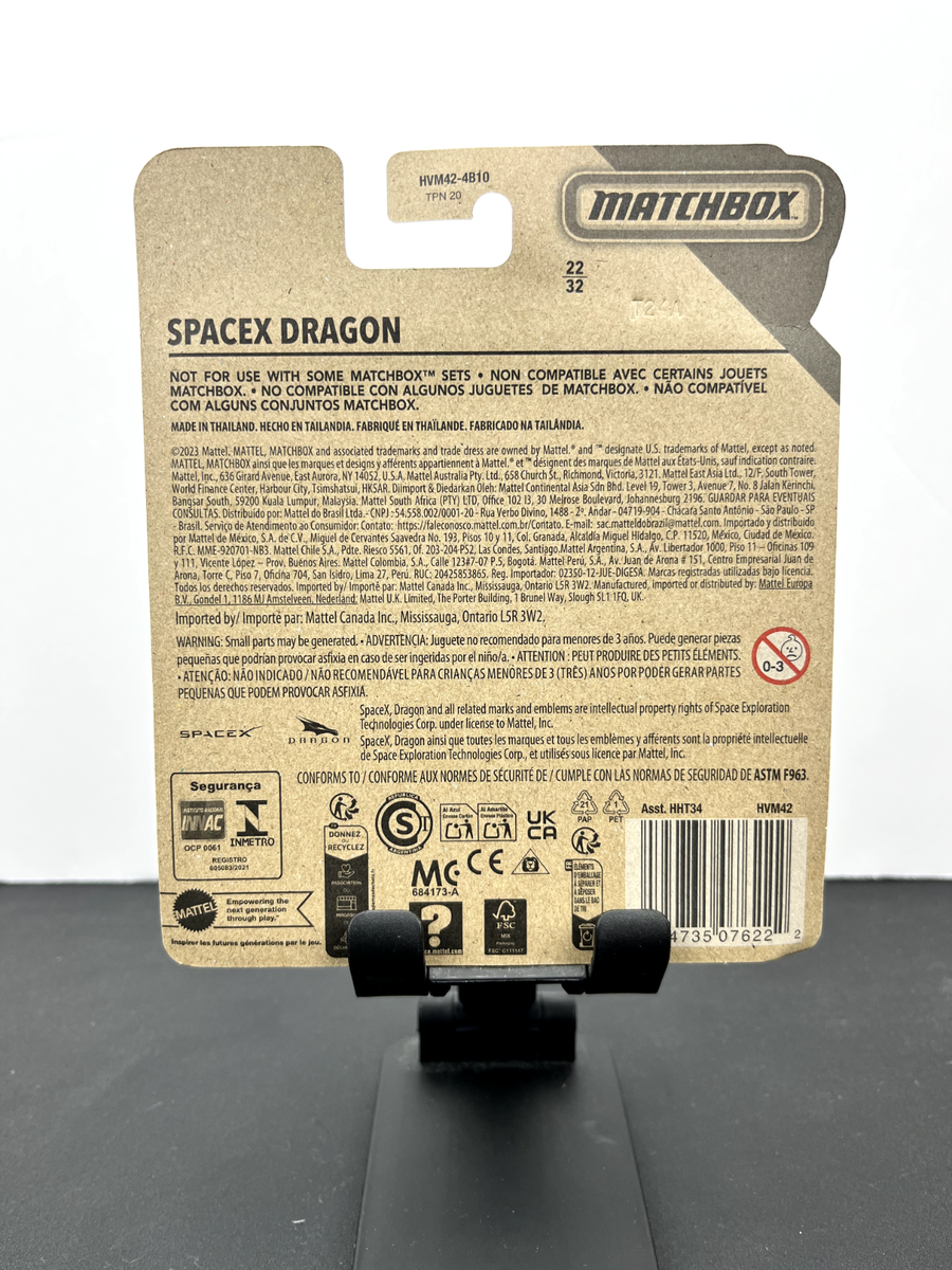 Matchbox Sky Busters SpaceX Dragon Capsule With Playmat | eBay