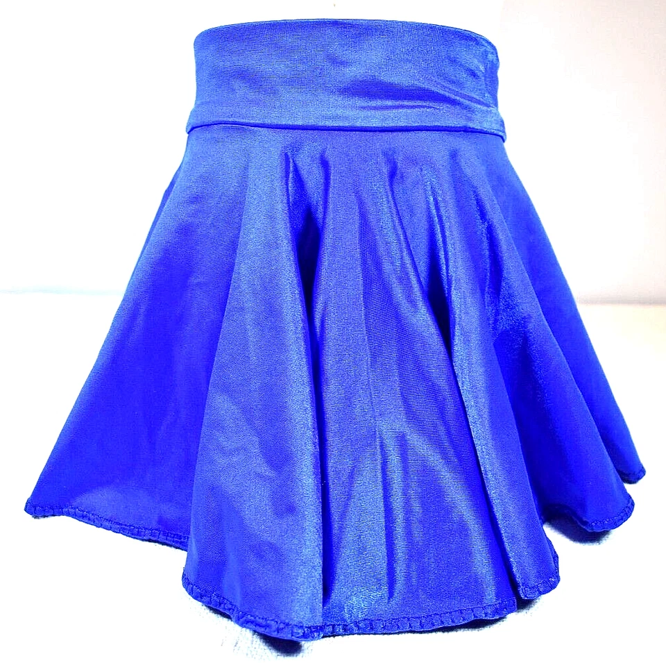 Hágalo usted mismo Disfraz de SuperGirl Falda Azul Brillante con Parte Inferior Adjunta y Diadema con Icono Rojo Foto 4 de 4