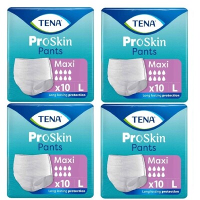 TENA ProSkin Pants Maxi Large Pull Up Incontinence Pants x