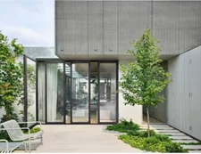 Avora 10' x 8' Black Panoramic Door 