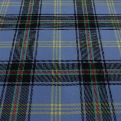 10oz Light Weight Fabric Material Bell of Borders Tartan 1 Metre