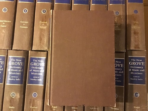 1980 COMPLETE SET 20 Vols New Grove Dictionary of Music and Musicians Sadie Hb G - Picture 2 of 8