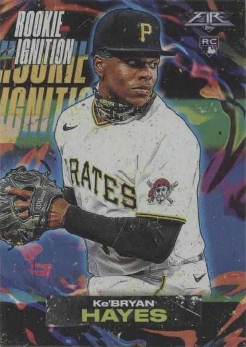 2021 Topps Fire - Rookie Ignition Ke'Bryan Hayes #RI-9 (RC) for sale ...