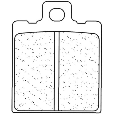 18001 - Compatible with DUCATI 900 SL SUPERLIGHT 900 1992-1997 PAD, BRAKE, REAR