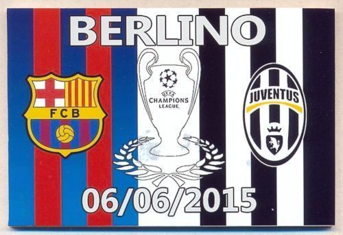 CHAMPIONS LEAGUE - BERLINO 06/06/2015 - BARCELLONA-JUVENTUS - CALAMITA RICORDO - Foto 1 di 1