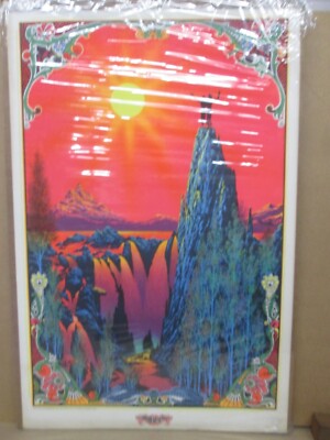 Vintage Garden of Eden black light Poster 1970 20080 | eBay