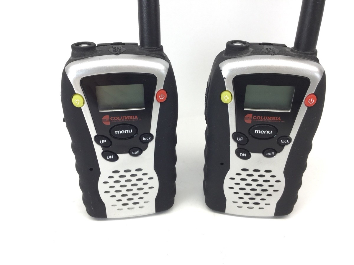 X2 Columbia Telecomm. GM22-P Portable Handheld Walkie Talkie 2-Way