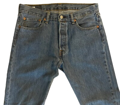 Men's Levi's 501 Original Fit Jeans 33 x 32 Button Fly