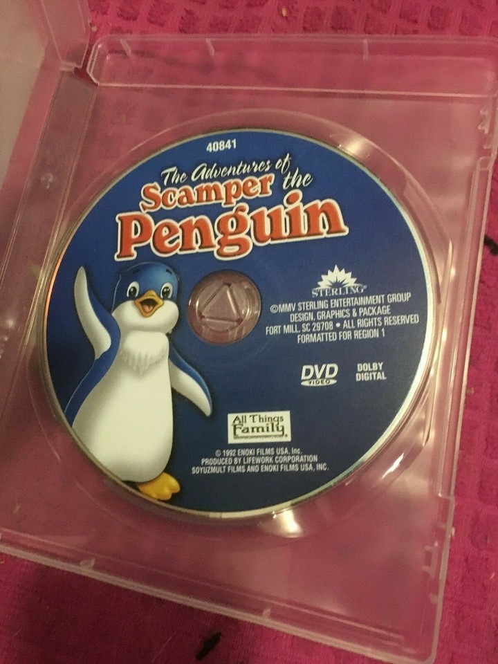 The Adventures of Scamper the Penguin DVD - ACCEPTABLE - FAST SHIPPER ...