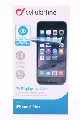 Apple iPhone 6 + Plus 2x Display Schutz Folie Retina HD Bildschirm Film Klar 433
