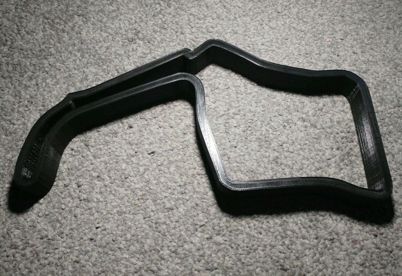 Oulton Park Circuit Replica Track Art Freestanding Wall Mounted Race Track 3D