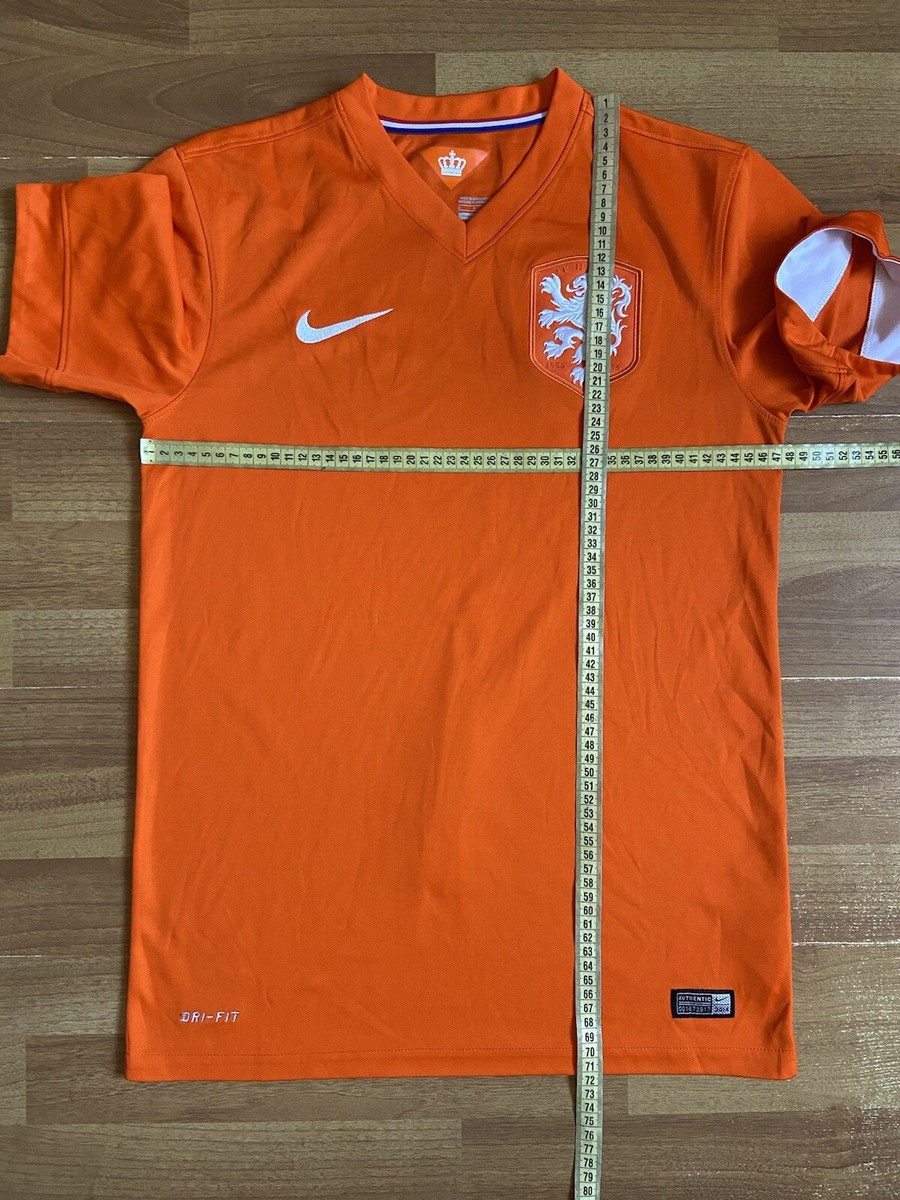 NETHERLANDS 2014 2015 HOME FOOTBALL SHIRT SOCCER JERSEY NIKE