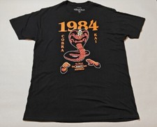 The Karate Kid Cobra Kai Black Graphic TV Series Tshirt Netflix Size XL