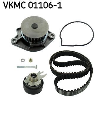 SKF Zahnriemensatz + Wasserpumpe Seat Arosa (6H) VW Lupo (6X1) Polo (6N2)-image