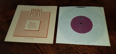 Back up & Push - String Swing & Jazz -  7'' EP - Private Press - Autographed