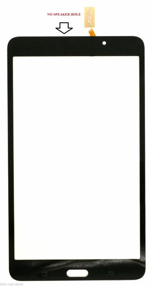 Substituição de digitalizador de tela de vidro sensível ao toque para Samsung Galaxy TAB 4 Nook SM-T230NU - Imagem 4 de 4