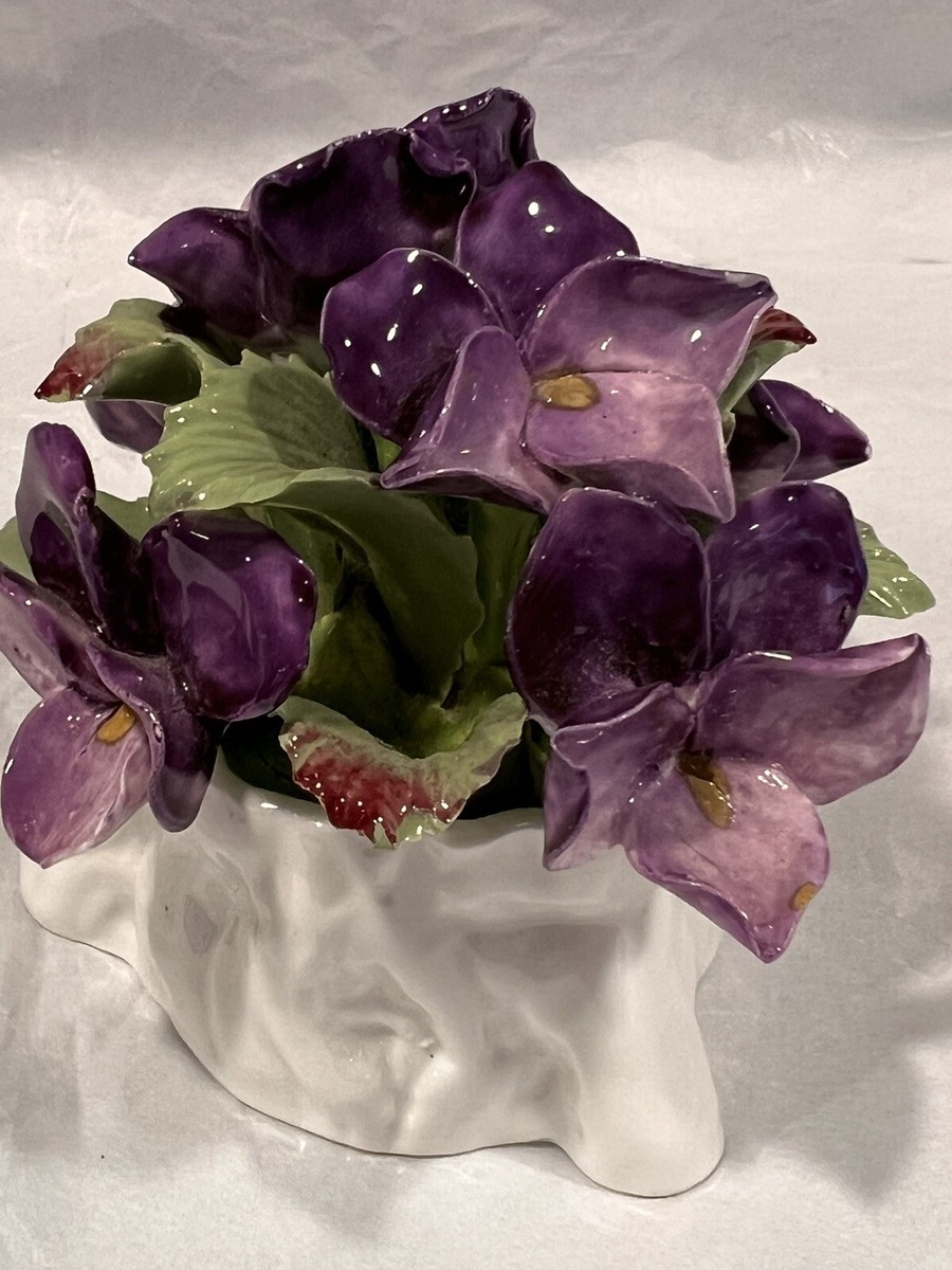 Vintage Aynsley November Violet Fine Bone China Bouquet 3 Vintage Aynsley November Violet Fine Bone China Bouquet 3