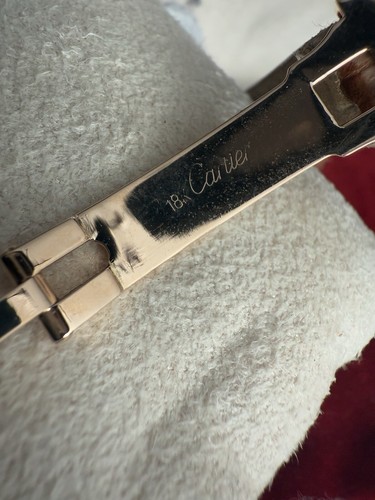 Vintage Cartier Baignoire 78094 Paris Manual 18K Watch - Picture 5 of 7