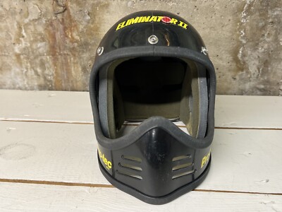 Vintage 1980s PRO TEC BMX ELIMINATOR II HELMET Full Face