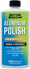 Marine Aluminum Polish Best for Boat Pontoon Jon Boat Canoe Polishing Aluminium