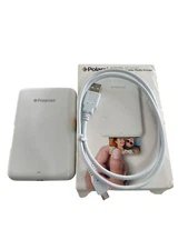 Polaroid Zip POLMP01 Zink Mobile Printer - White EUC