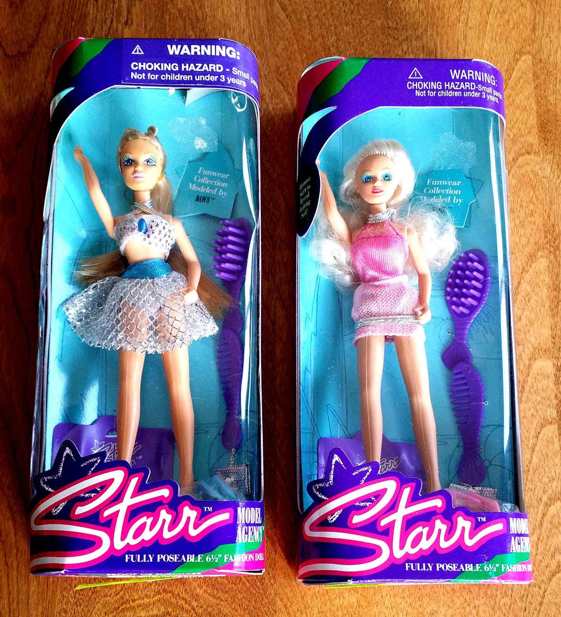 Two Starr Model Agency Poseable 6 1/2