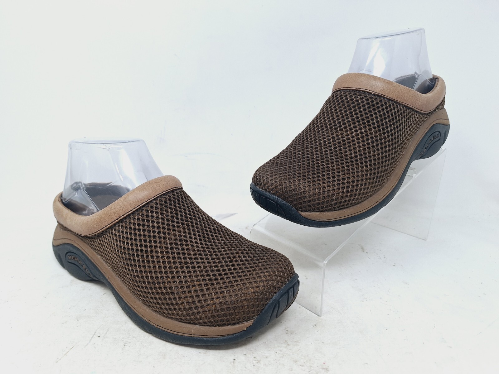 Scarpe da donna Merrell Mule Mesh slide moka zoccoli slip on marrone 62124 taglia 5 5