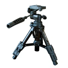 RetiCAM Tabletop Tripod with 3-Way Pan/Tilt Head, QR Plate and Carrying Bag